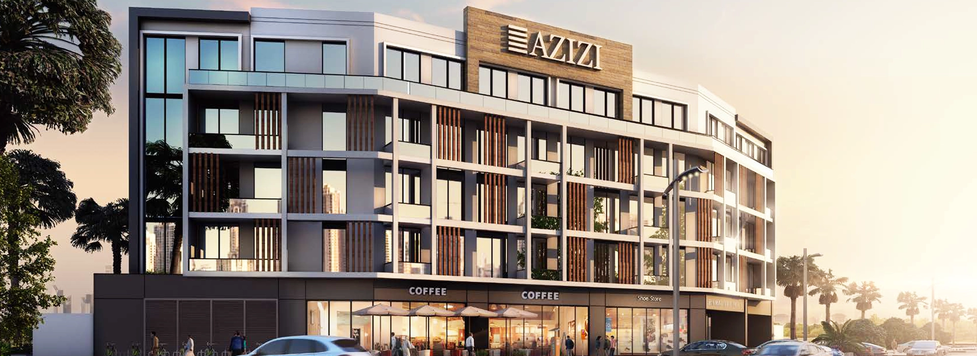 Plano de planta de Azizi Park Avenue