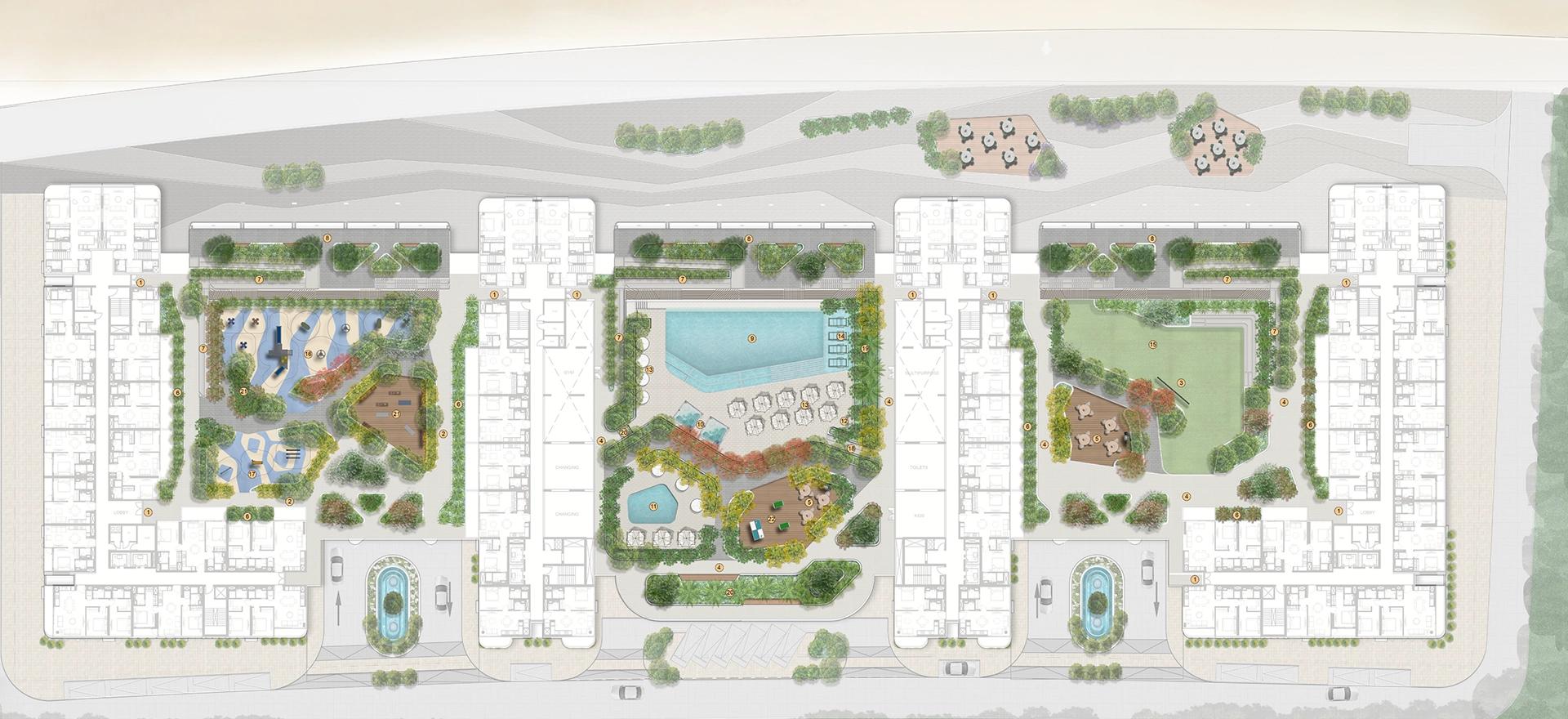Starline Beach Residences Site Plan