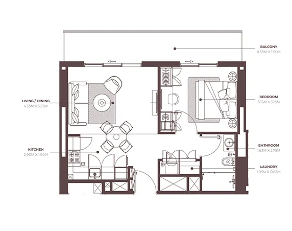 Azizi beach Oasis 2 1 BR brochure