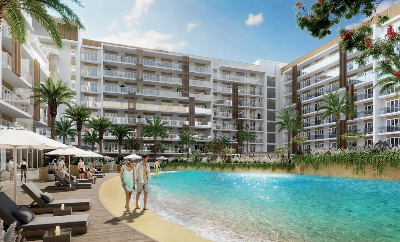 Azizi Beach Oasis 2 private pool Apartment