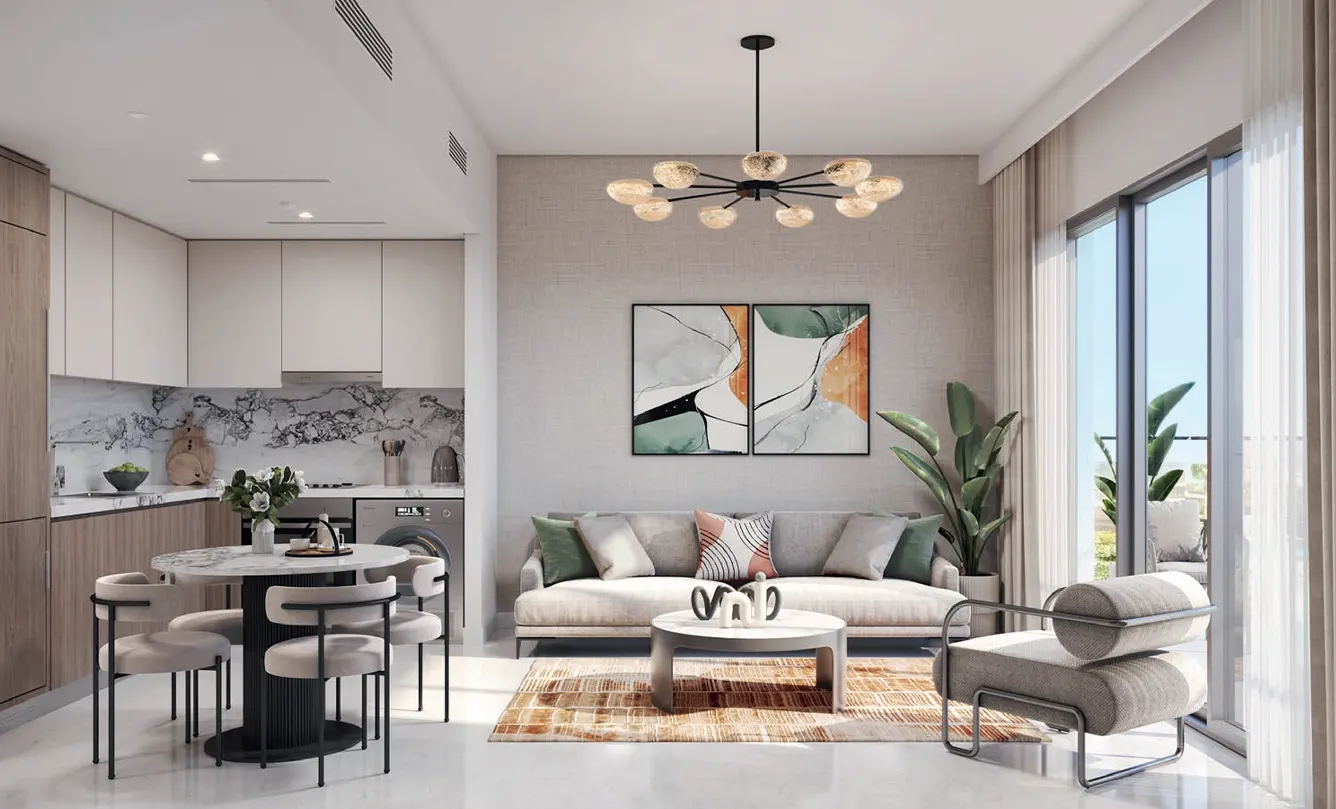 Azizi Beach Oasis 2 1, 2 BHK apartment price