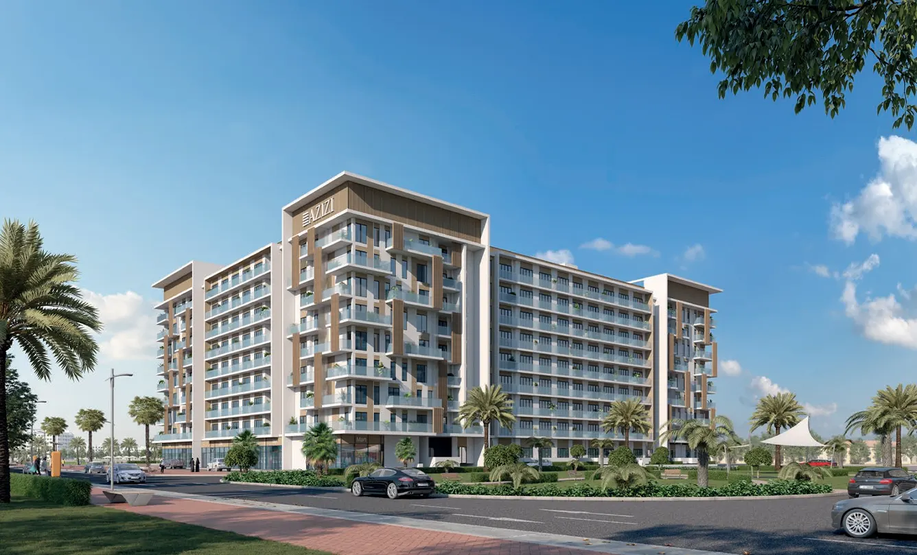 Azizi Beach Oasis 2 location benefits Dubai