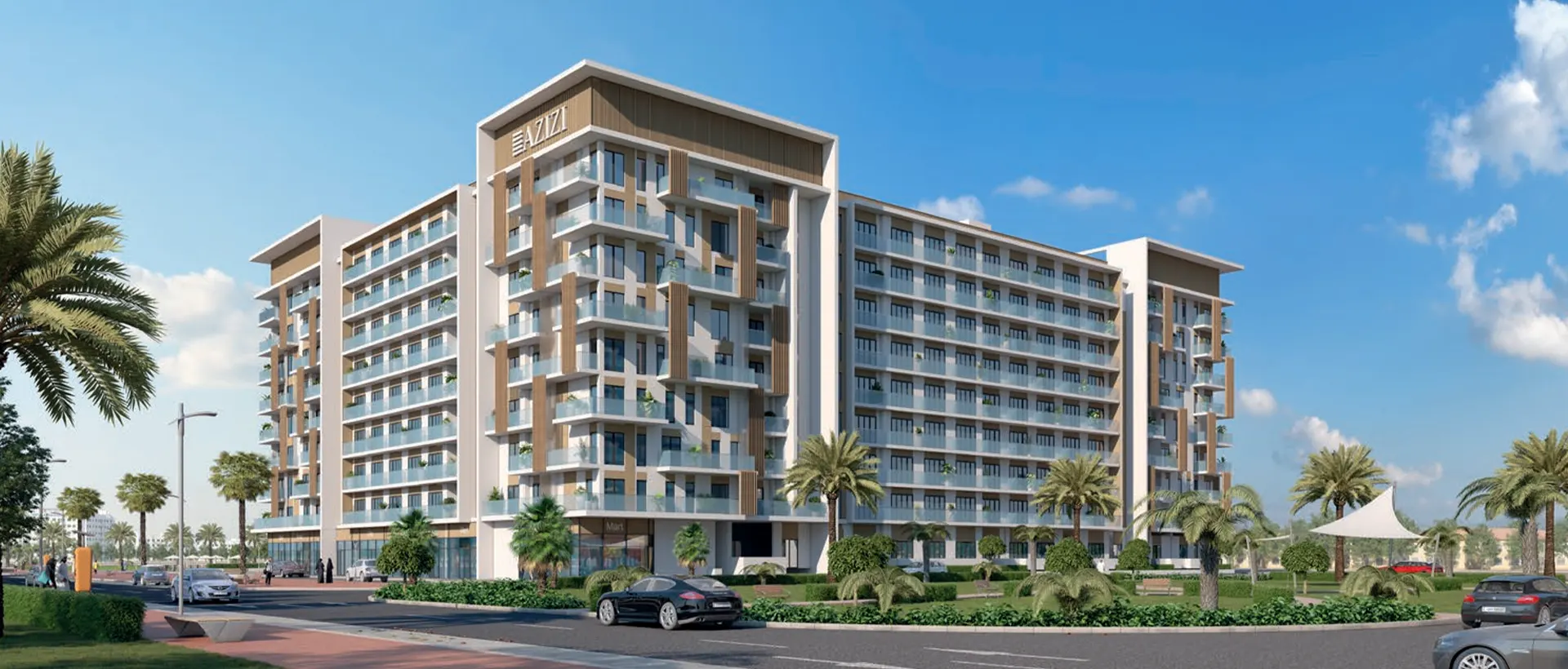 Azizi beach Oasis 1 & 2 BR Apartments price