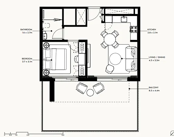 Azizi Noura Floor Plan