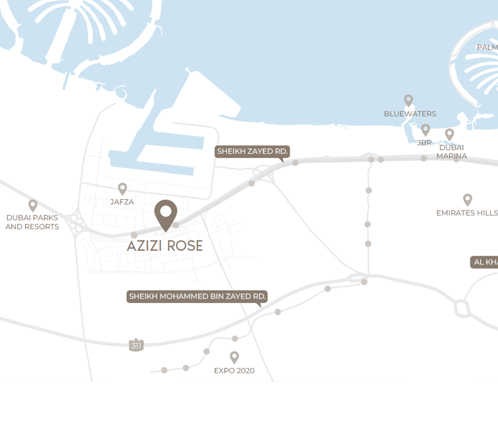 Azizi Rose Master Plan