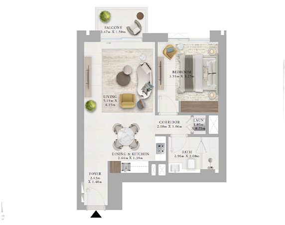 Emaar Creek Haven Floor Plan