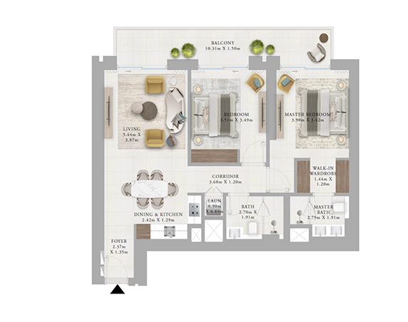 Emaar Creek Haven Floor Plan