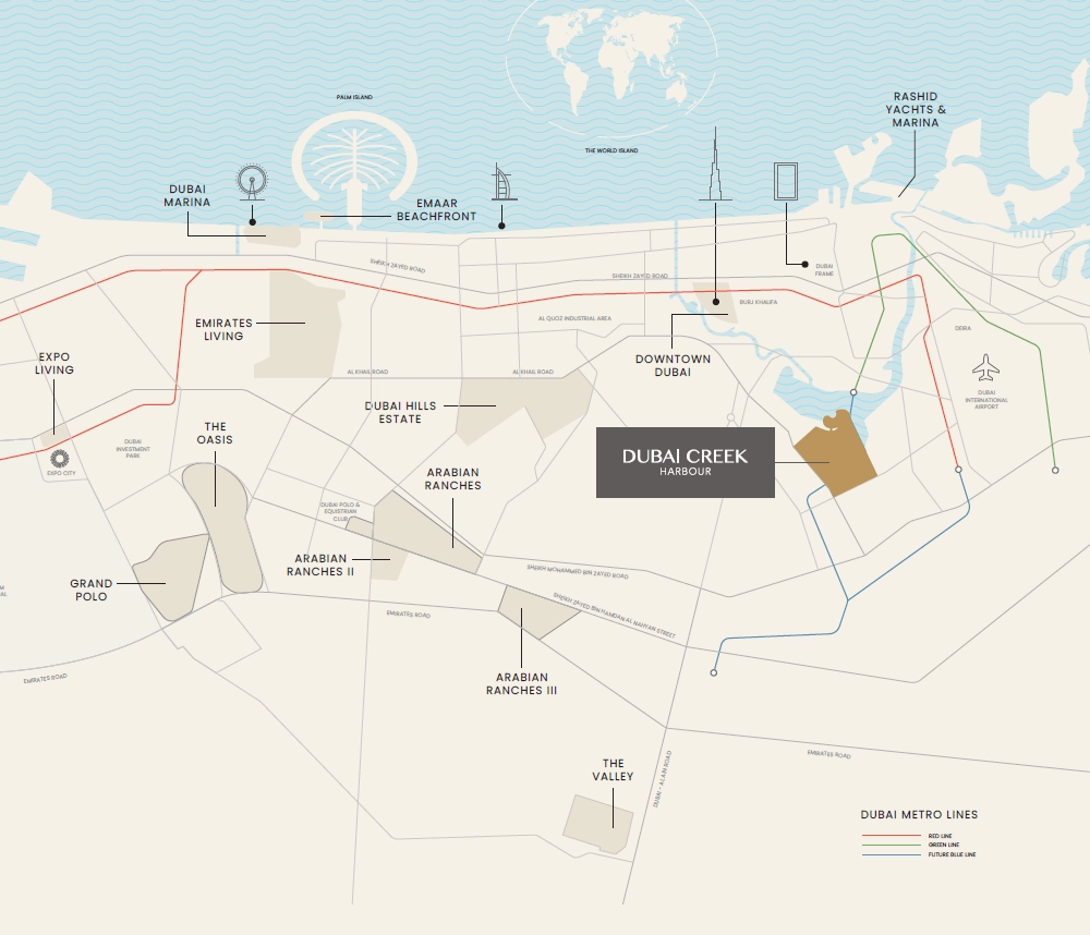 Emaar Creek Haven Master Plan