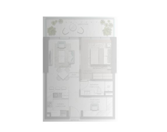 Damac Canal Heights 2 Floor Plan