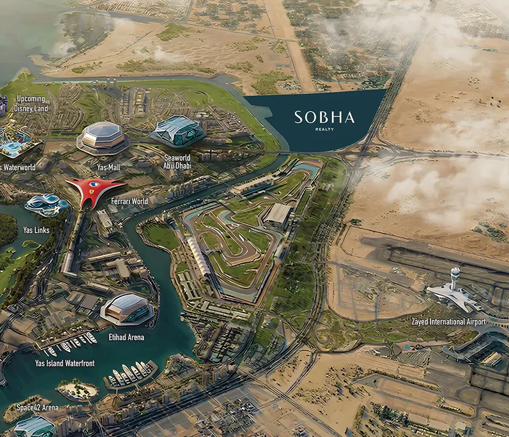 The Orchard at Sobha City Location