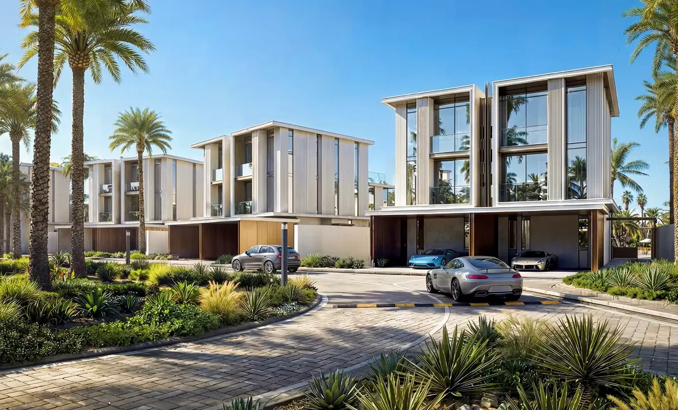 4, 5, 6 & 7 BR Townhouses & Villas floor plan Binghatti Tilal