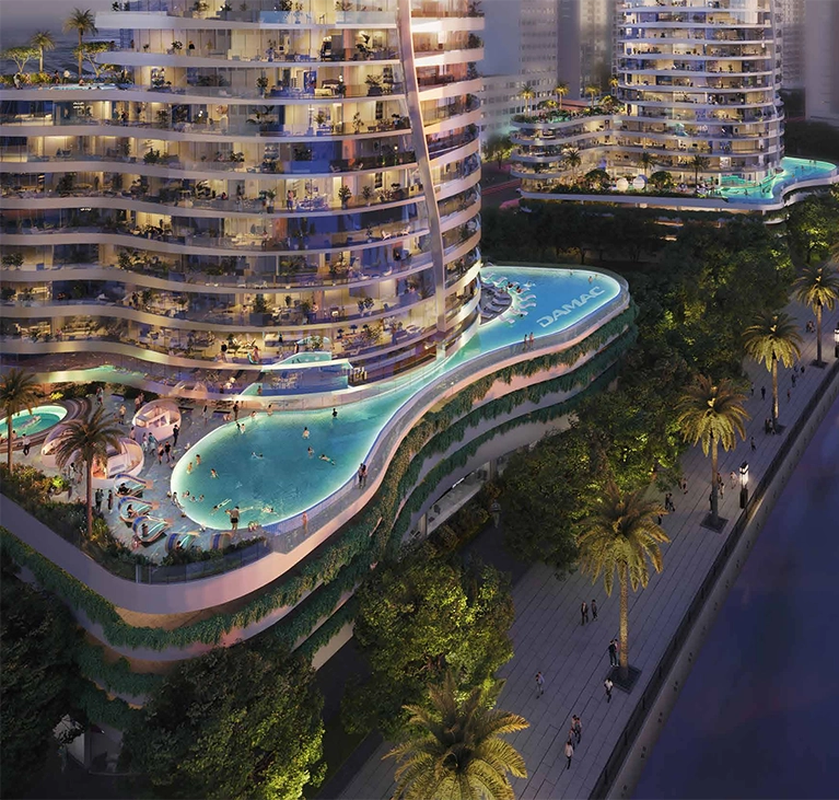 Vídeo de YouTube sobre la altitud de DAMAC